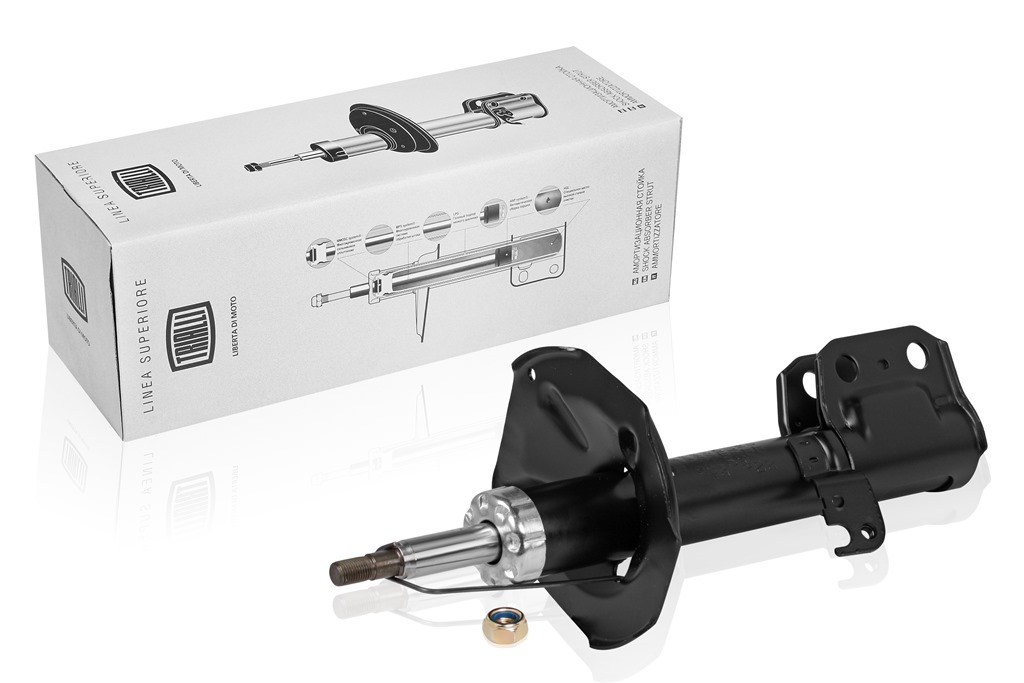 Амортизатор (стойка) пер. лев. газ. Toyota Avensis (03-) (AG 19166) TRIALLI